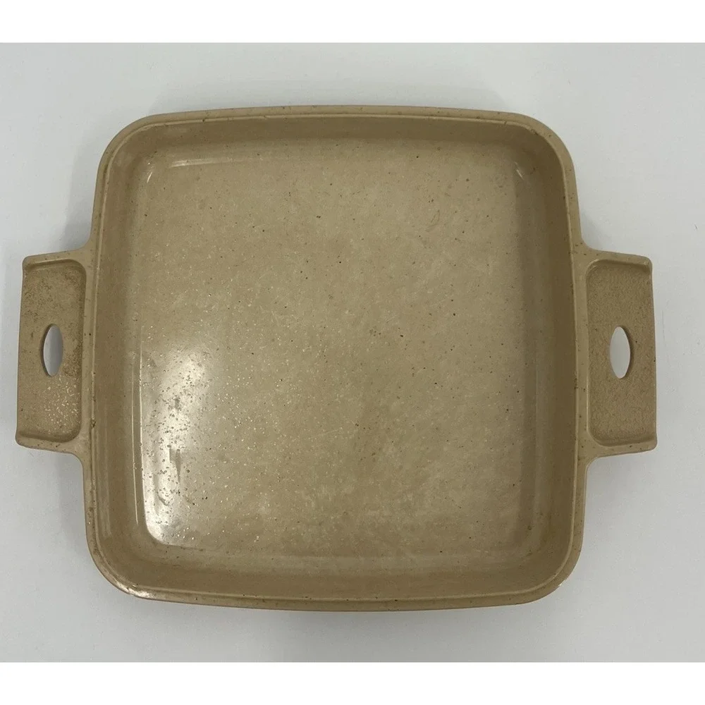 LittonWare Microwave Cookware 1.5 qt Casserole Square Dish 39272 with Lid 39271